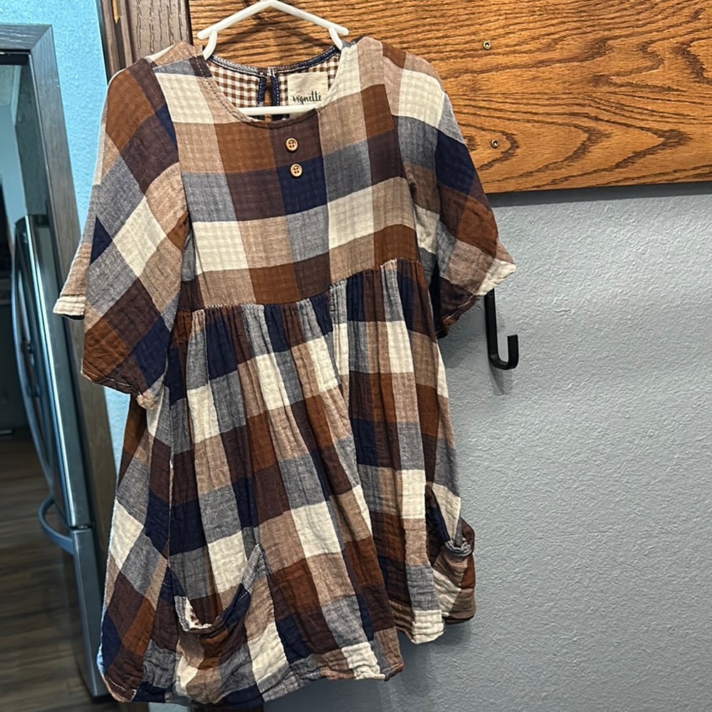 Vignette Plaid Dress/Tunic